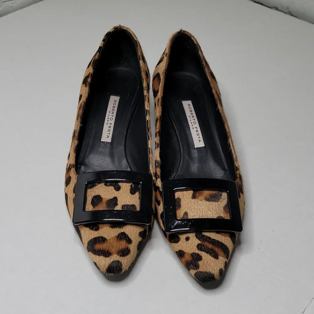 Roberto festa Milano Walmy pony hair pumps